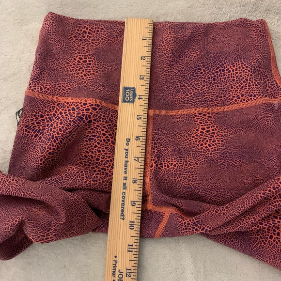 Lululemon Invigorate High-Rise Deep Orange  Tight 25" Women Size 6 - Picture 3 of 8